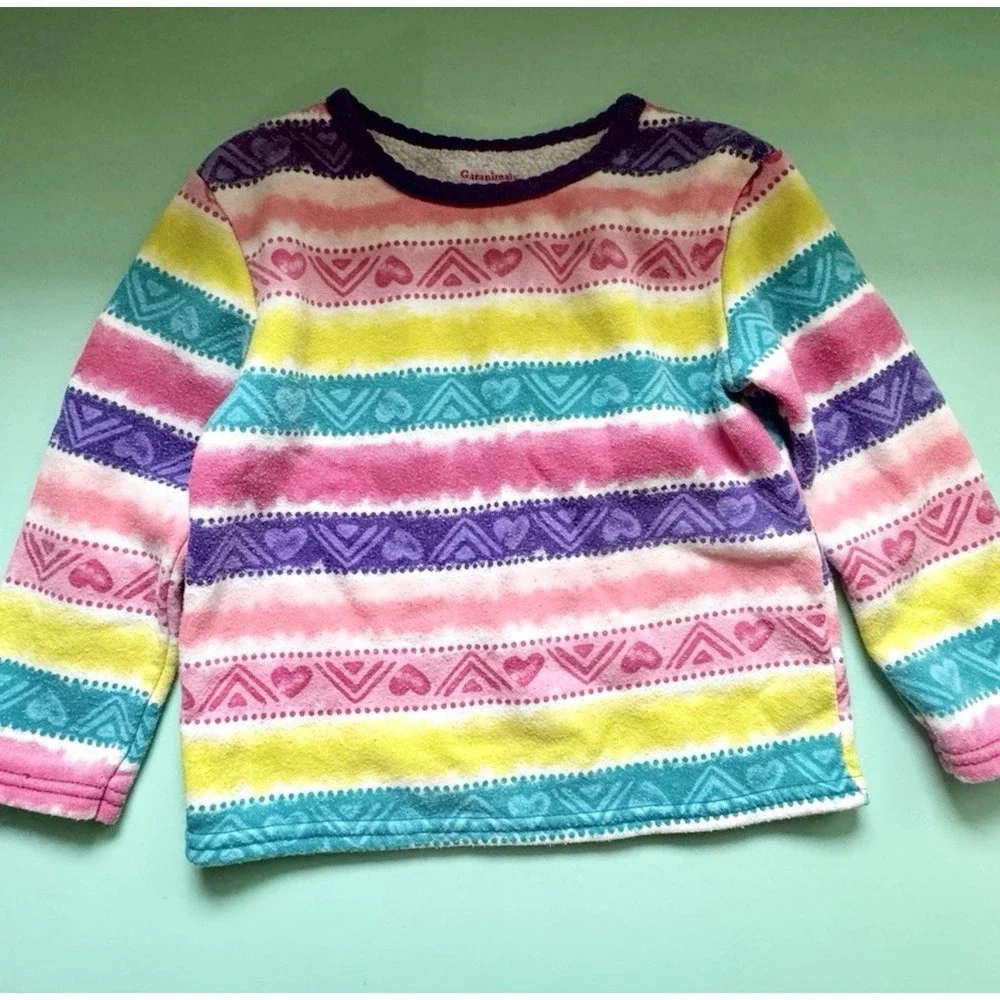 Girls Jordache Pants + Sweaters Lot | Size 3T | Purple Knit & Stripe Top I Socks